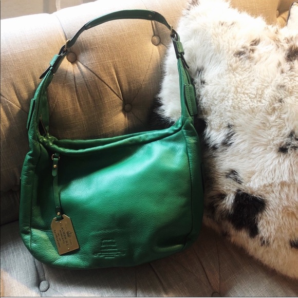 Ralph Lauren Handbags - RARE Vintage Ralph Lauren Leather Shoulder Bag